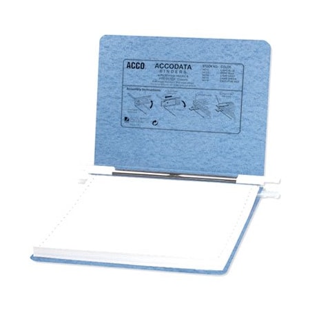 Gbc ACCO, PRESSTEX COVERS WITH STORAGE HOOKS, 2 POSTS, 6in CAPACITY, 9.5 X 11, LIGHT BLUE 54112